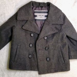 Cherokee 2T grey pea coat